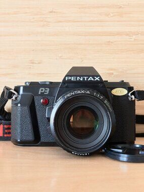 Pentax P3 35mm Film SLR Camera with SMC Pentax-A 50mm f/1.7 Lens Tested